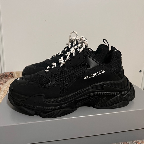 Balenciaga Triple S Mesh Runner Sneakers - Picture 5 of 9